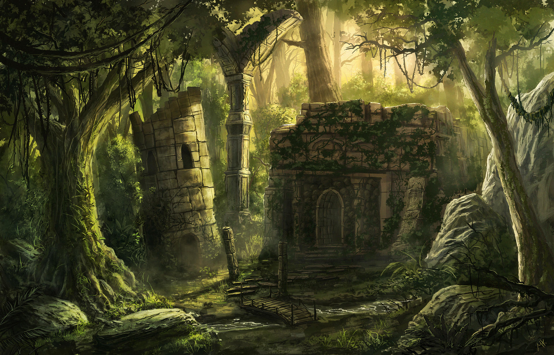 Forest by CanadianMark on DeviantArt