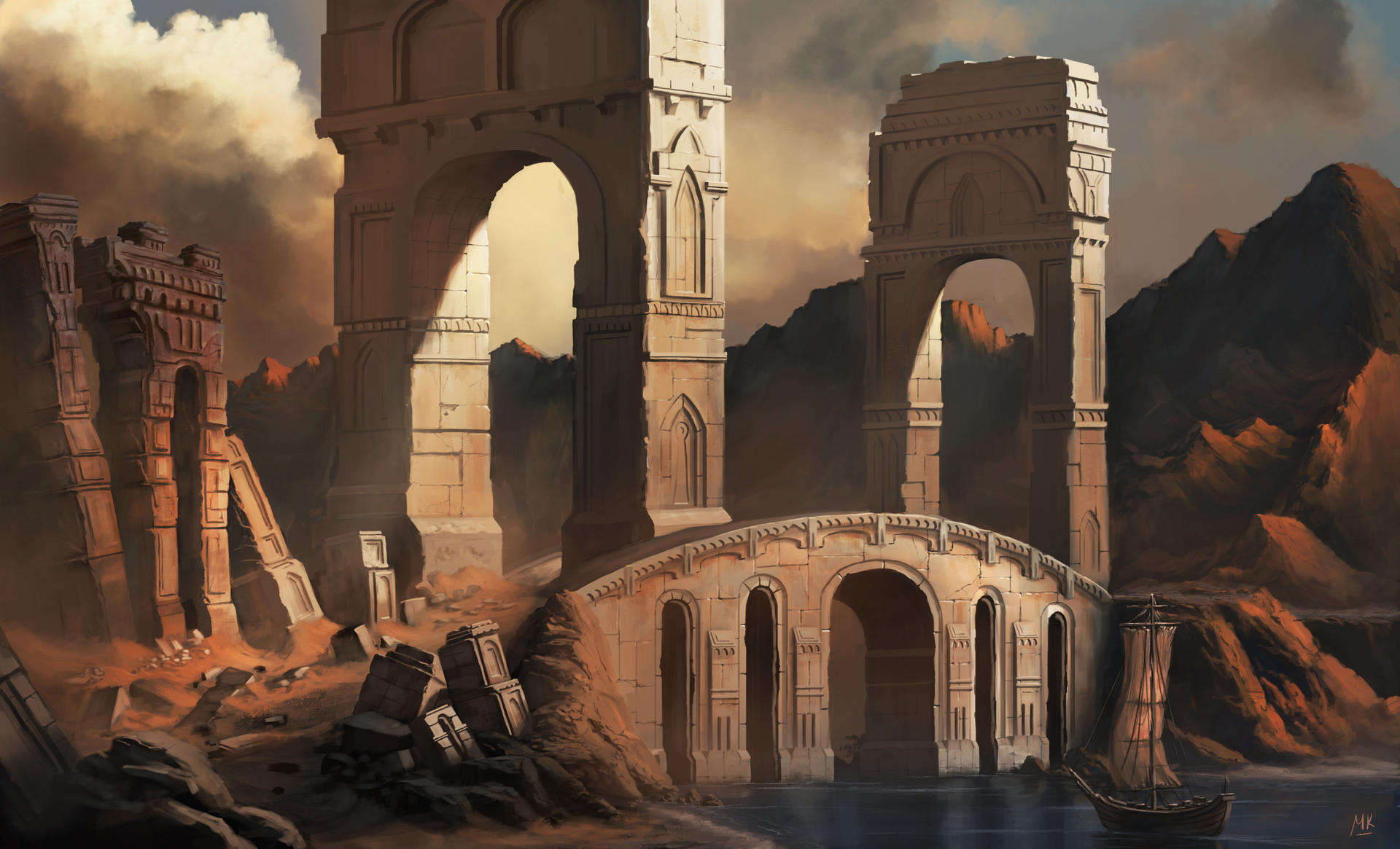 Arches by CanadianMark on DeviantArt