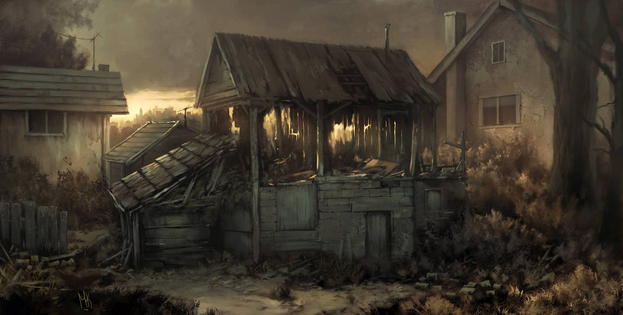Broken Shack by CanadianMark on DeviantArt