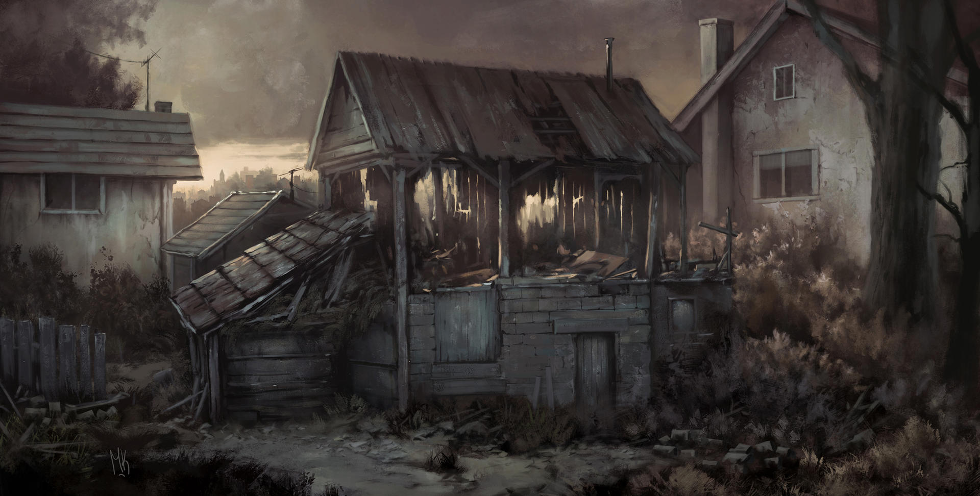 Shack Vector Deviantart Broken Shack by CanadianMark on DeviantArt