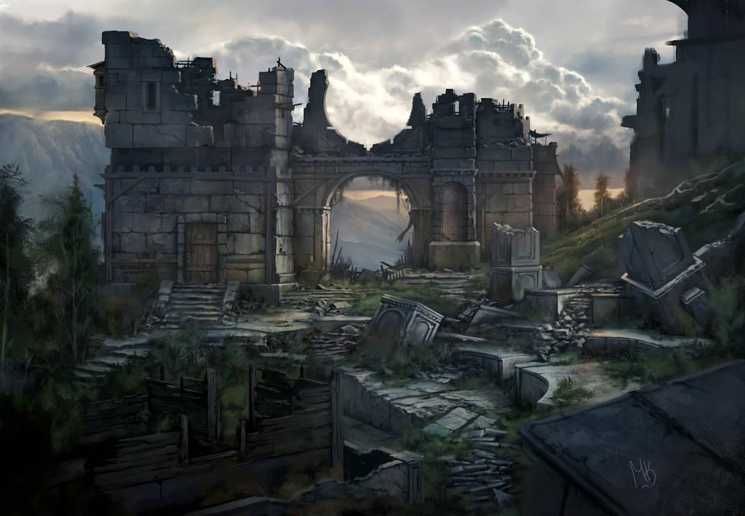 Tower Ruins by CanadianMark on DeviantArt