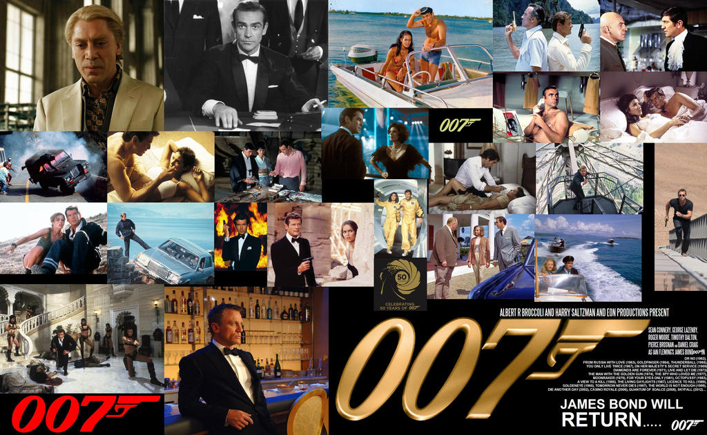 James Bond 007 Movies Wallpaper 2014 by ESPIOARTWORK-102 on DeviantArt James Bond 007 Movies Wallpaper 2014 by ESPIOARTWORK-102 on DeviantArt