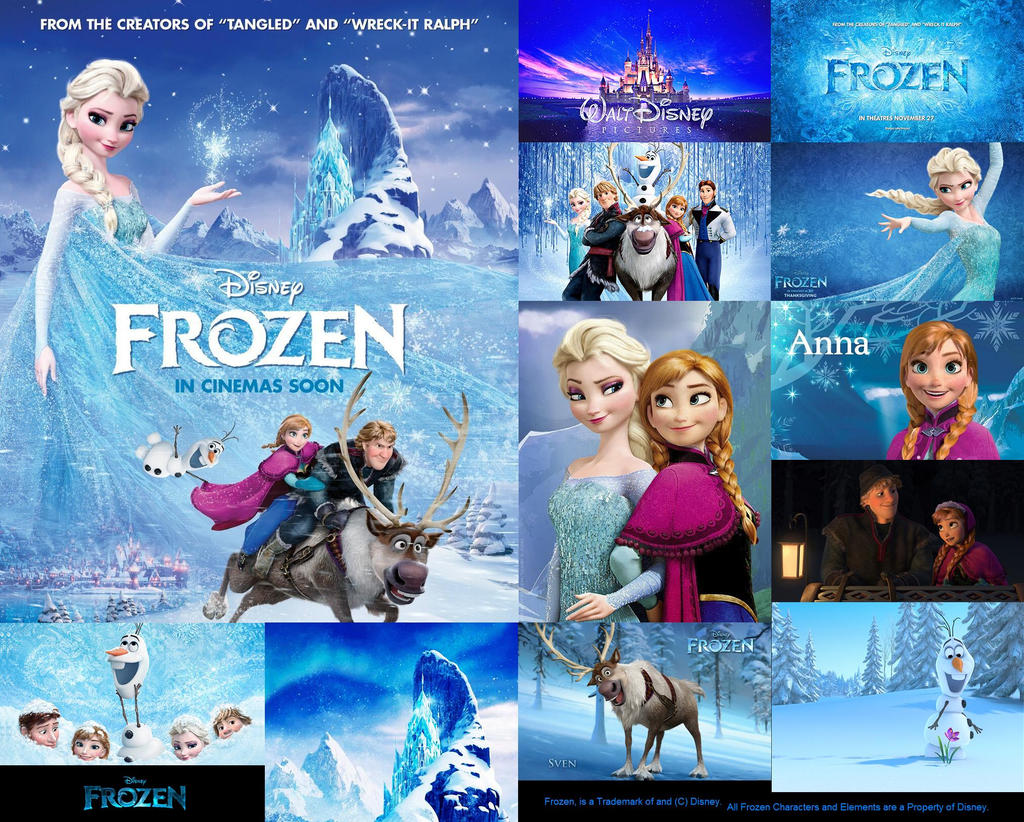 Disney Frozen - Custom Movie Wallpaper 3 by ESPIOARTWORK-102 on DeviantArt
