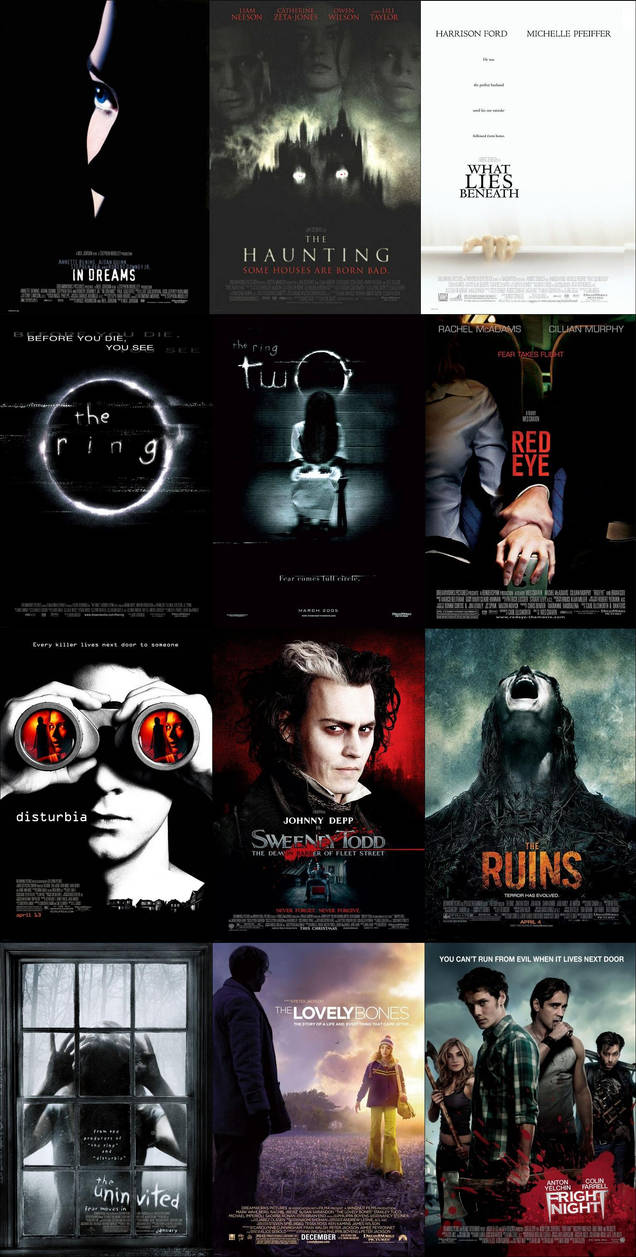 DreamWorks Pictures Horror Movies by ESPIOARTWORK102 on