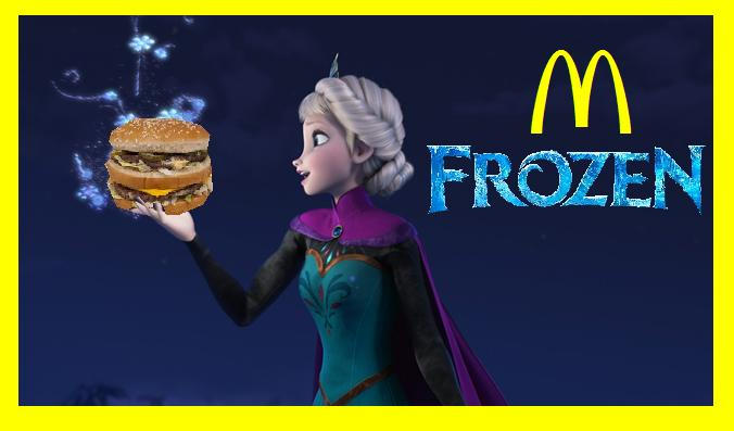 McDonalds Frozen Elsa's Big Mac Lets Go by ESPIOARTWORK-102 on DeviantArt