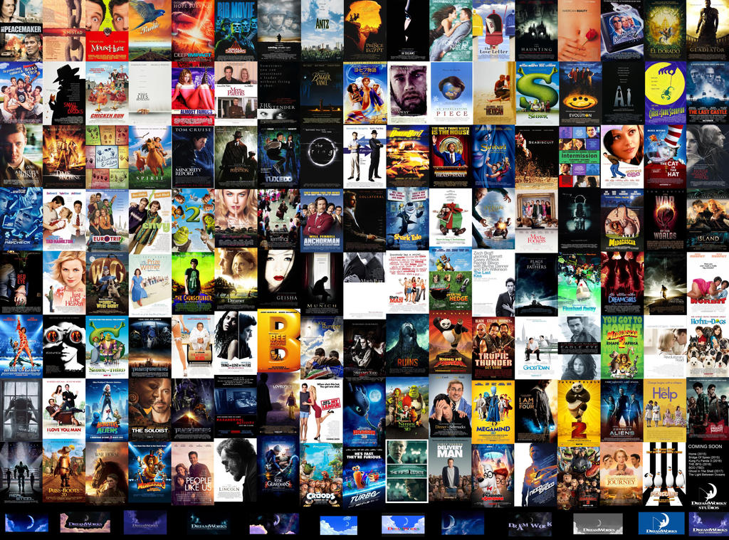 All DreamWorks SKG Movies In Order by ESPIOARTWORK102 on DeviantArt