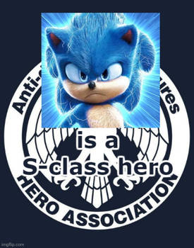 Sonic The Hedgehog is a S-Class Hero