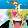 Sanji loves Daphne