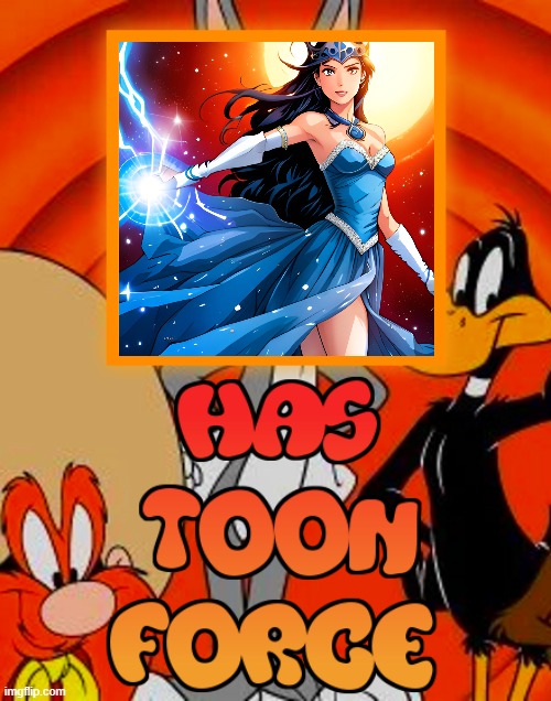 Toon Force Example Princess R has Toon Force by WillaverseCreator on DeviantArt