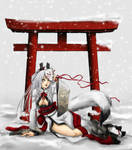 kitsune by yaminolady