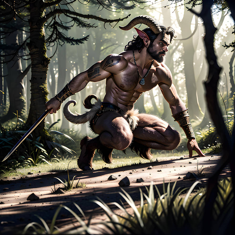 Satry Mouse Satyr 05 - Feary by Blakros on DeviantArt