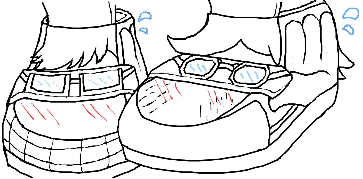 Ao2 Shoes Two New Shoes (Duo TF) | Anonymous Strawpage User! by PhantomTFLover on ...