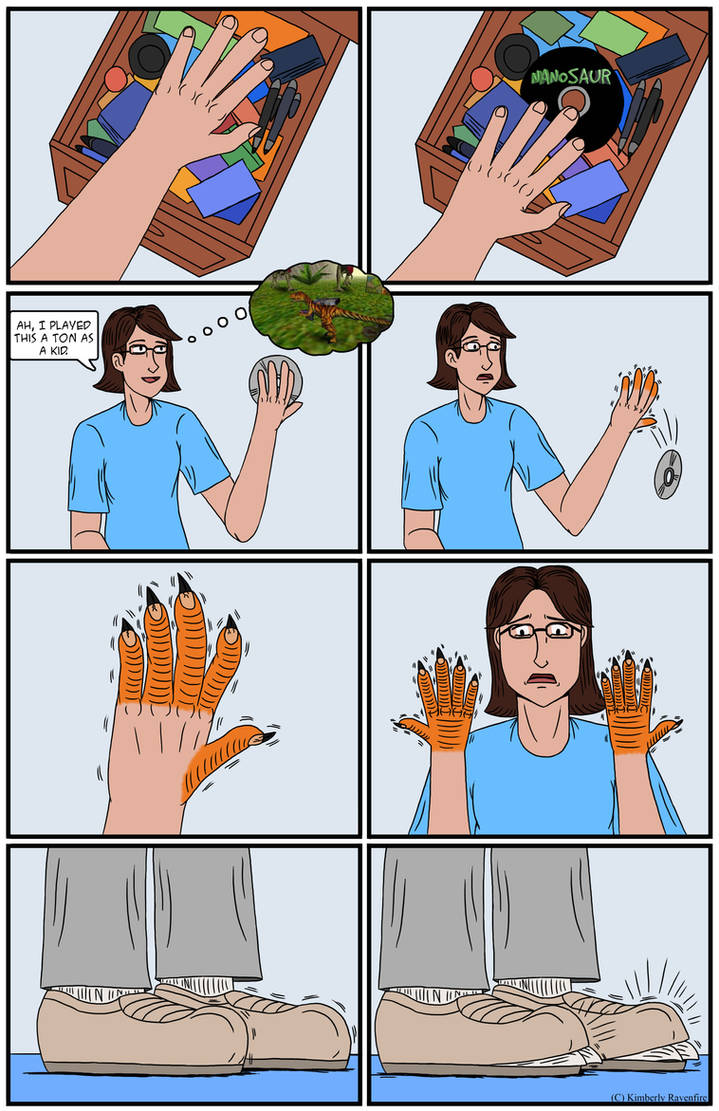 Yearn For The Past (Nanosaur TF 1/4) by Ravenfire5 by PhantomTFLover on ...