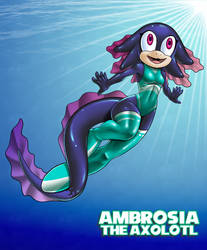 GJ Ambrosia-The Axolotl by ginsujustice