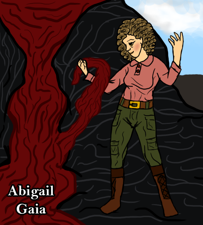 Skullduggery Pleasant OC - Abigail Gaia