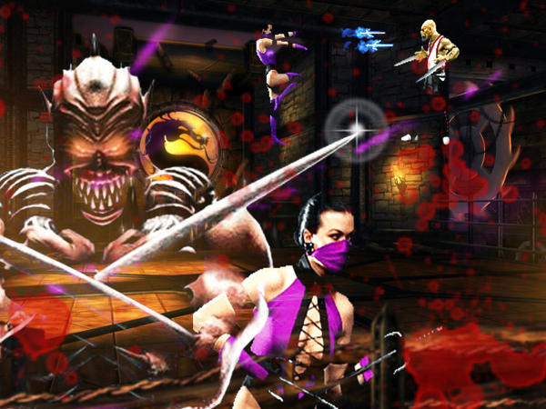 Mortal Kombat - Baraka vs Mileena by EinArt1218 on DeviantArt