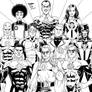 Green Lantern Aniversary Inked