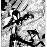Black Suit Spiderman Inked