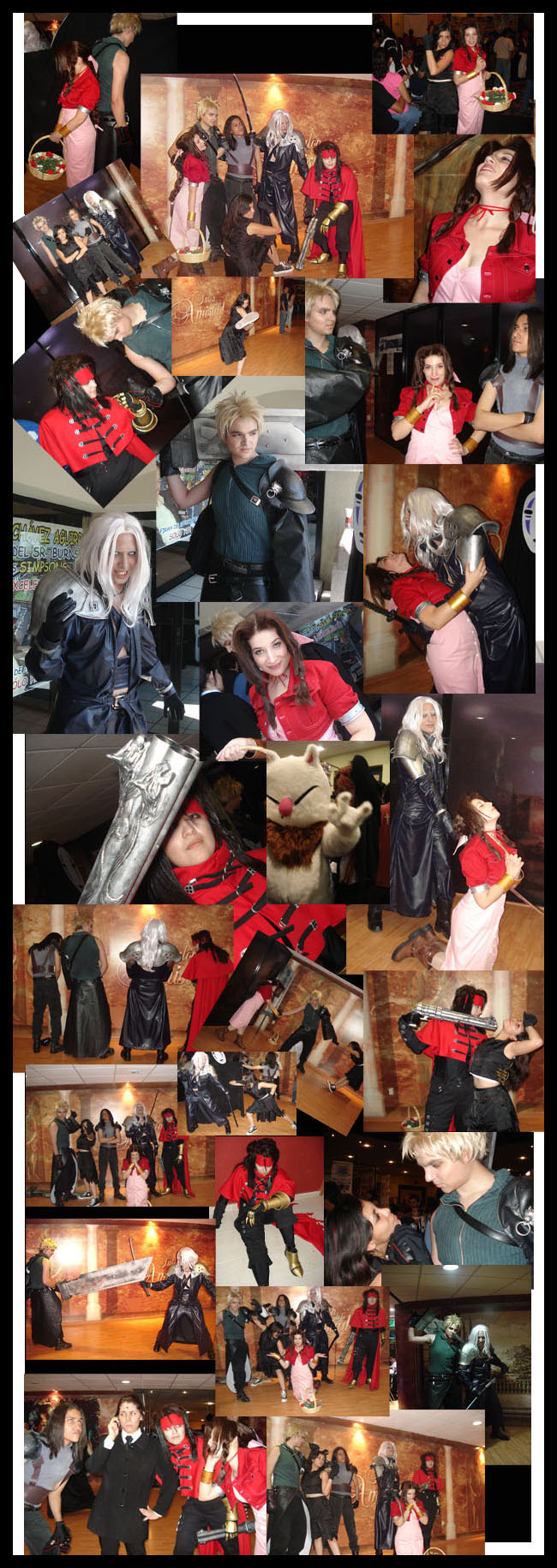 FFVII Cosplay Collage