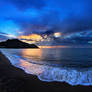 Romaeikos beach sunset MRM7 image