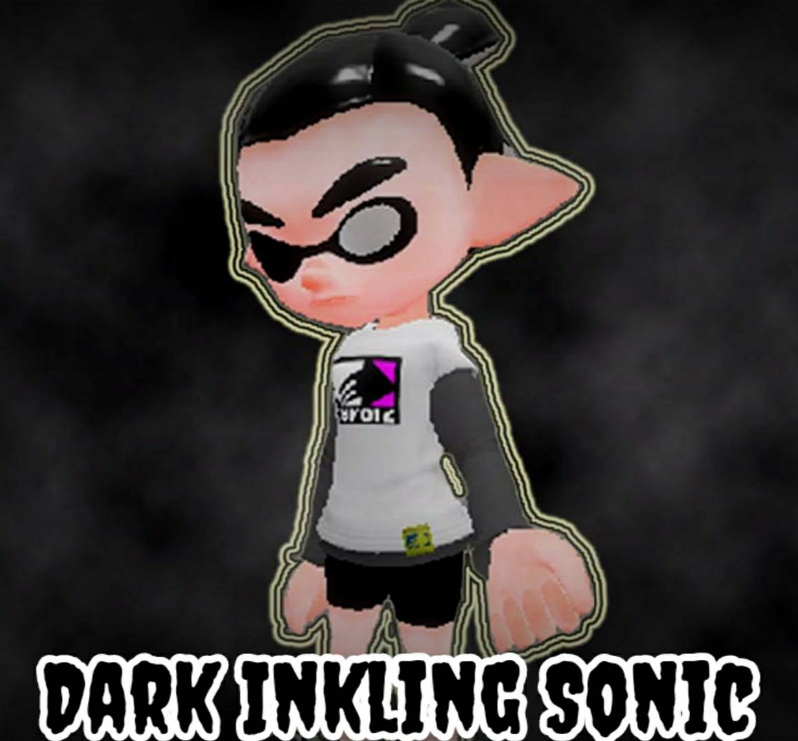 Deviantart Dark Inkling Dark Inkling Sonic by WarriorSonic5 on DeviantArt
