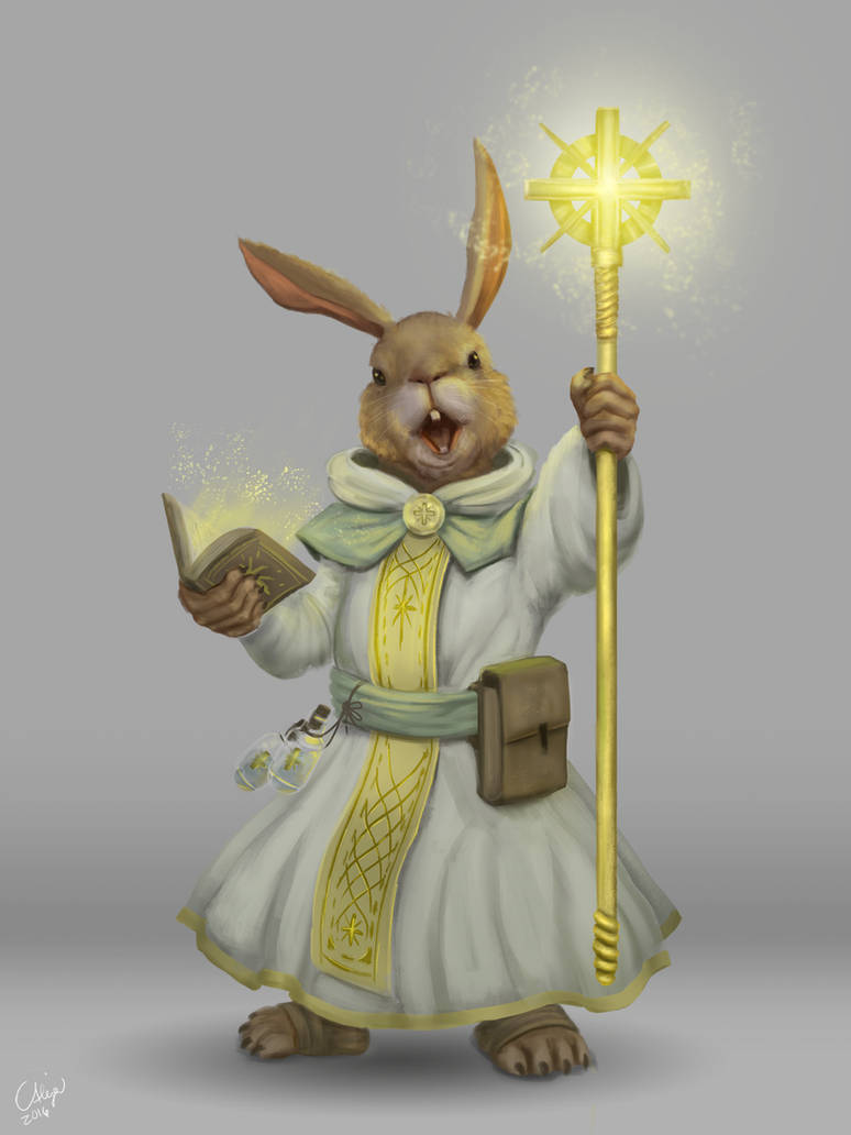 Ultron Catholic Rabbit Rabbit Cleric by adrianalejo on DeviantArt