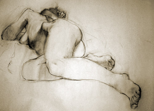 Figure drawing : Feb 12ish