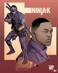 Will Smith as NINJAK by LuisBajoCollados