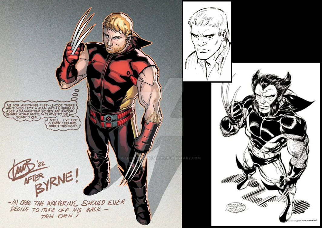 WOLVERINE Original Byrne Design by LuisBajoCollados on DeviantArt
