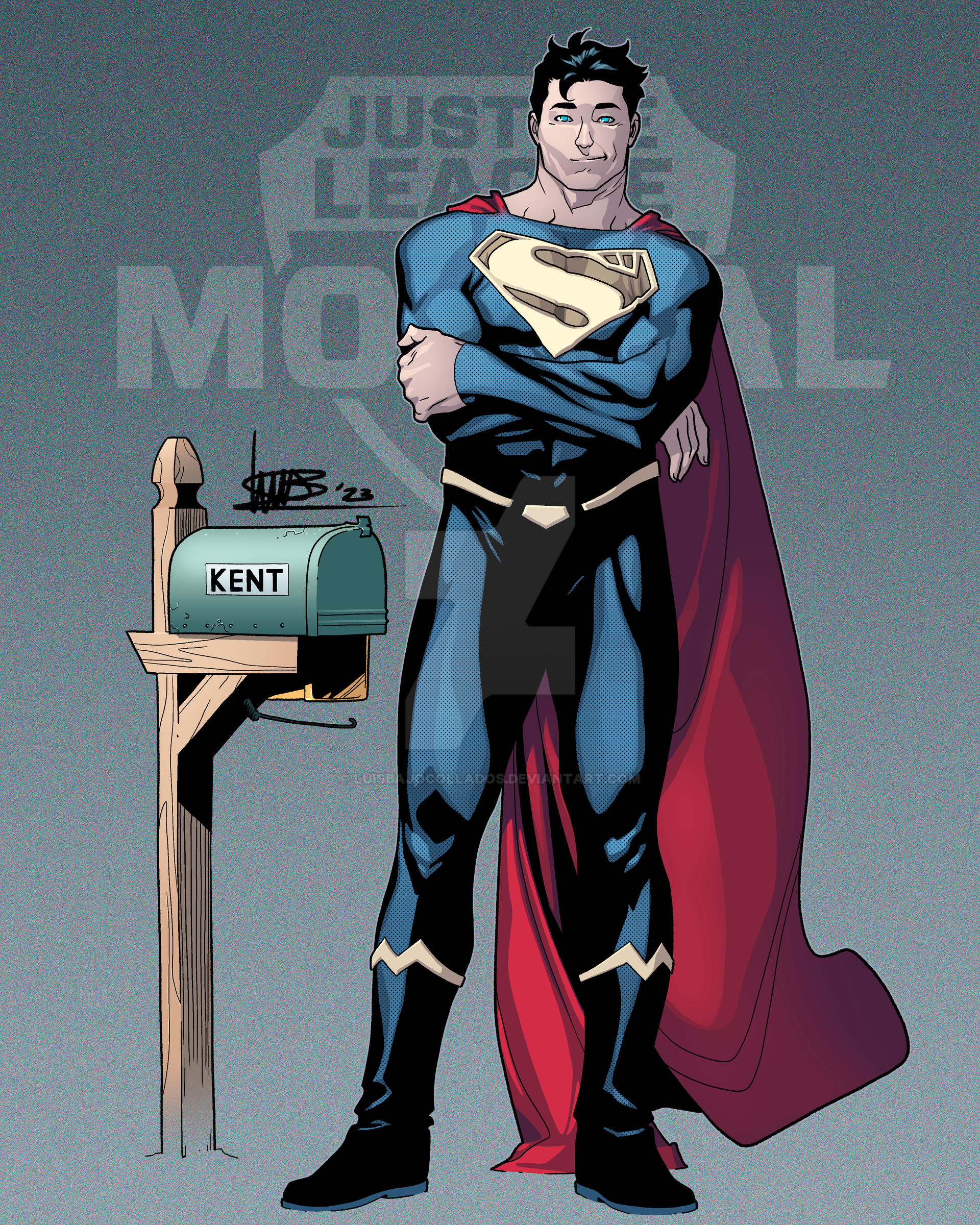 JUSTICE LEAGUE MORTAL: SUPERMAN by LuisBajoCollados on DeviantArt