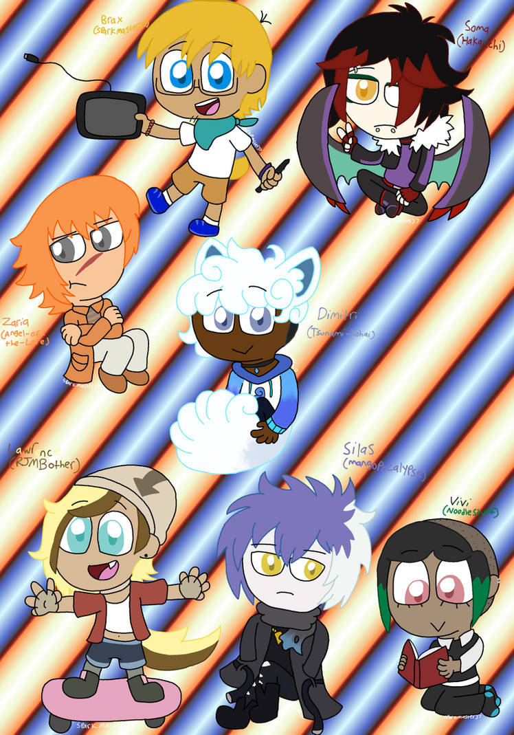 Rakuen Island Chibis by SparkMaster37 on DeviantArt