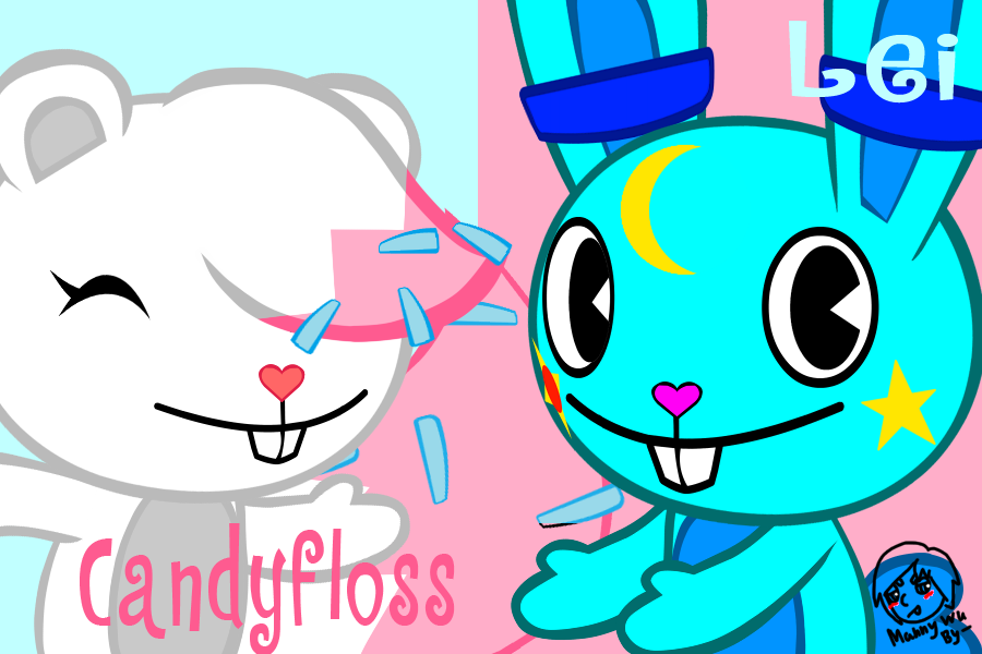 Lei and Candyfloss