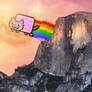 Nyan cat in Yosemite