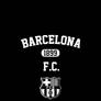 Minimalistic BnW Bacelona FC  Wallpaper iPhone 4S