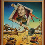 A surreal simulacrum of S.Dali