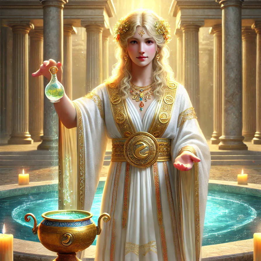 Priestess Ritual The Great Priestess performs a ritual by Ivladislaw on DeviantArt