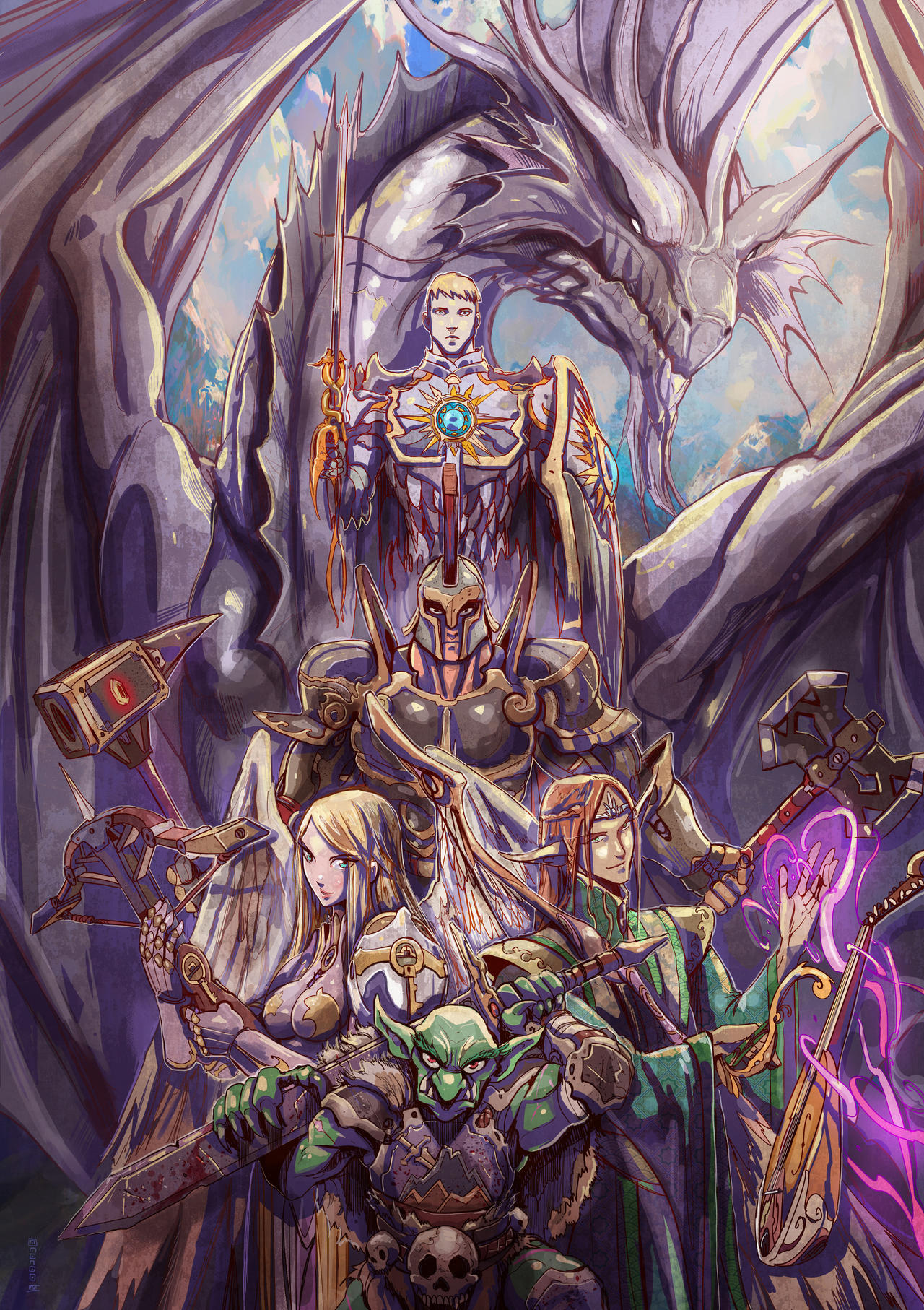 Dnd Rpg DnD RPG Party by Manguinha on DeviantArt