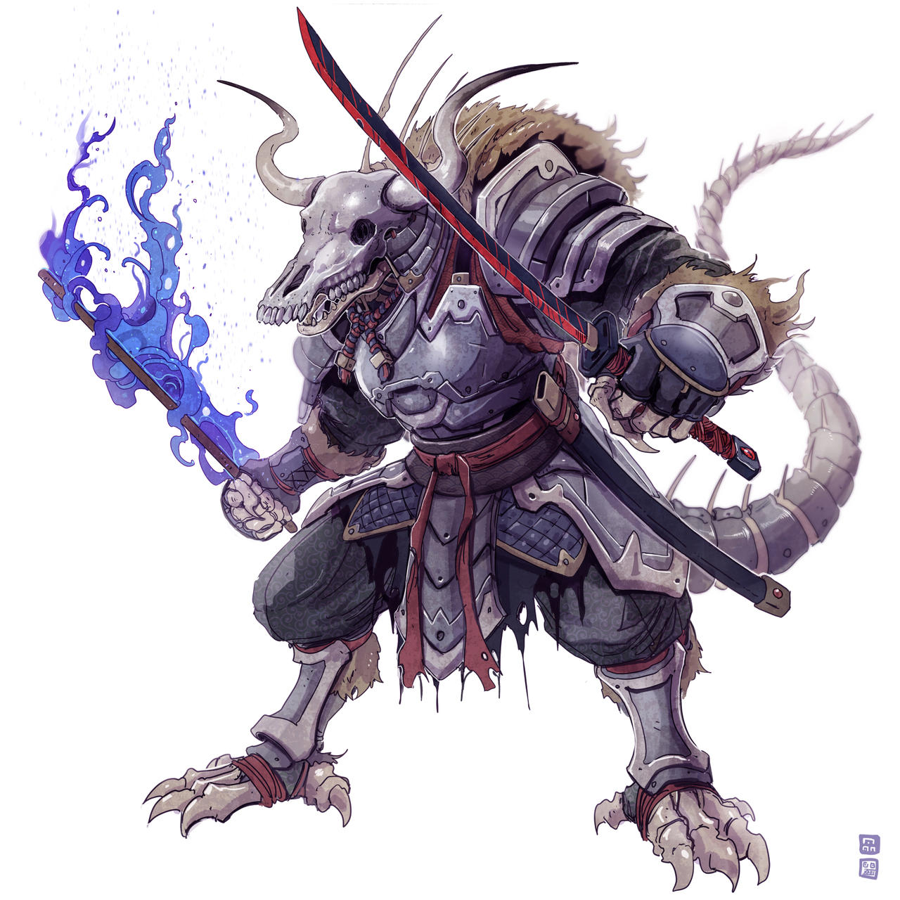 Scp Samurai Skeleton Samurai by Manguinha on DeviantArt