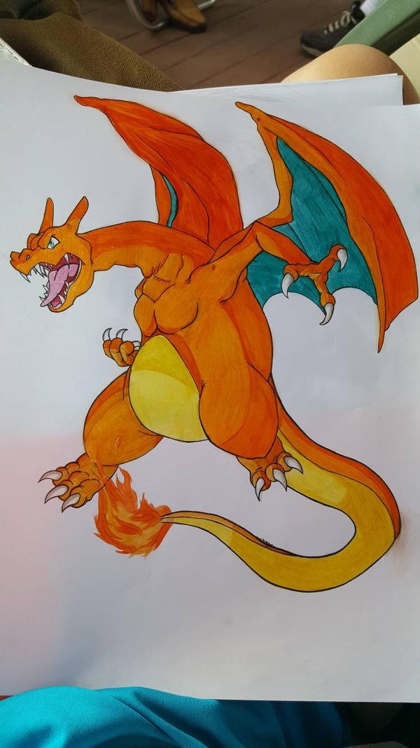 Charizard Base Deviantart Charizard by DakuSam on DeviantArt