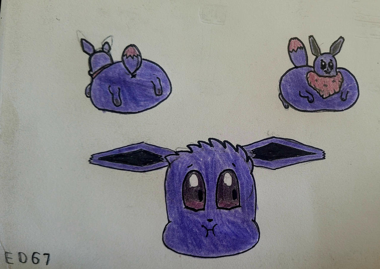 Eevee Inflation Eevee Blueberry by EvoDevio67 on DeviantArt