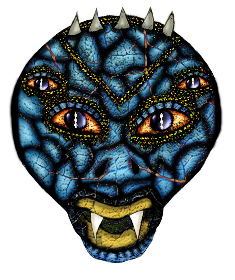 Alien Head by MllkyMash on DeviantArt