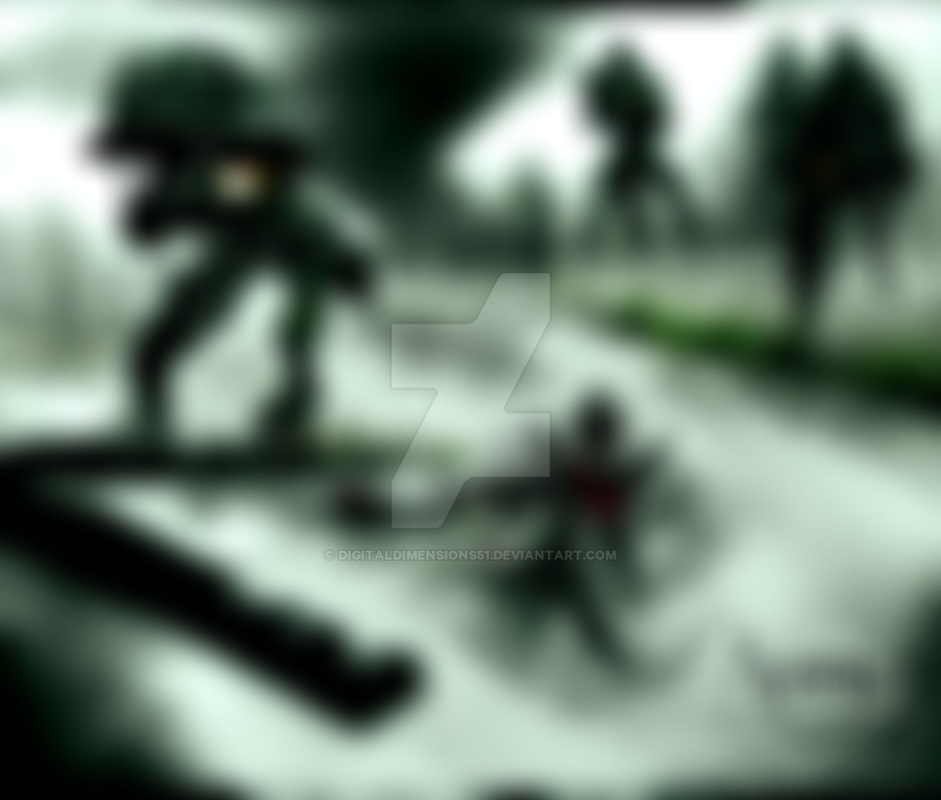 Entity 51 Surrounded by a Army of robots by DigitalDimensions51 on ...