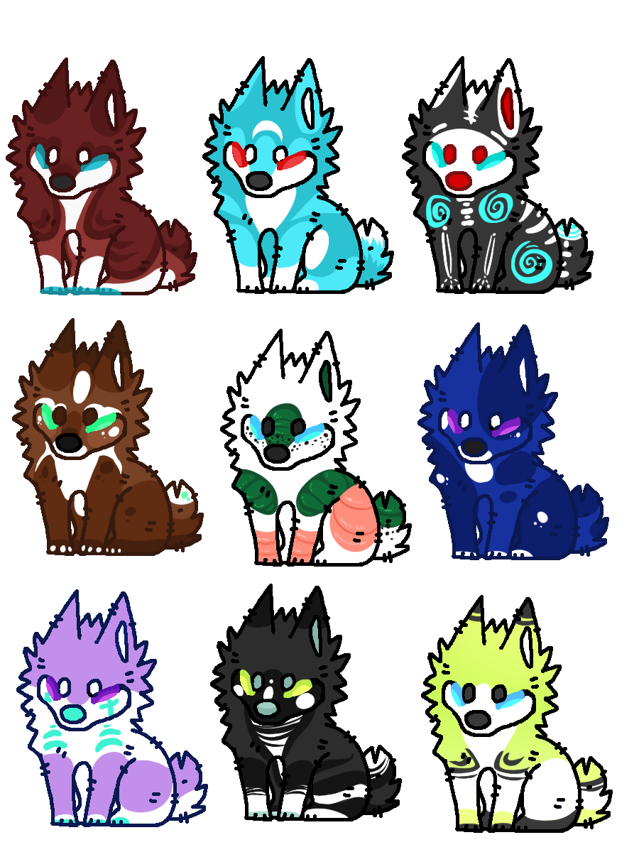 Canine adopts! (OPEN 9/9)