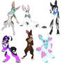 +ADOPTS+ Bunnies and Hares! (CLOSED!)