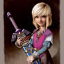 Young princess Zelda