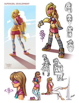 Super girl character development