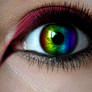 rainbow eye