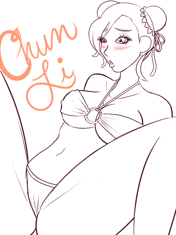 (sloppy sketches) Chun Li