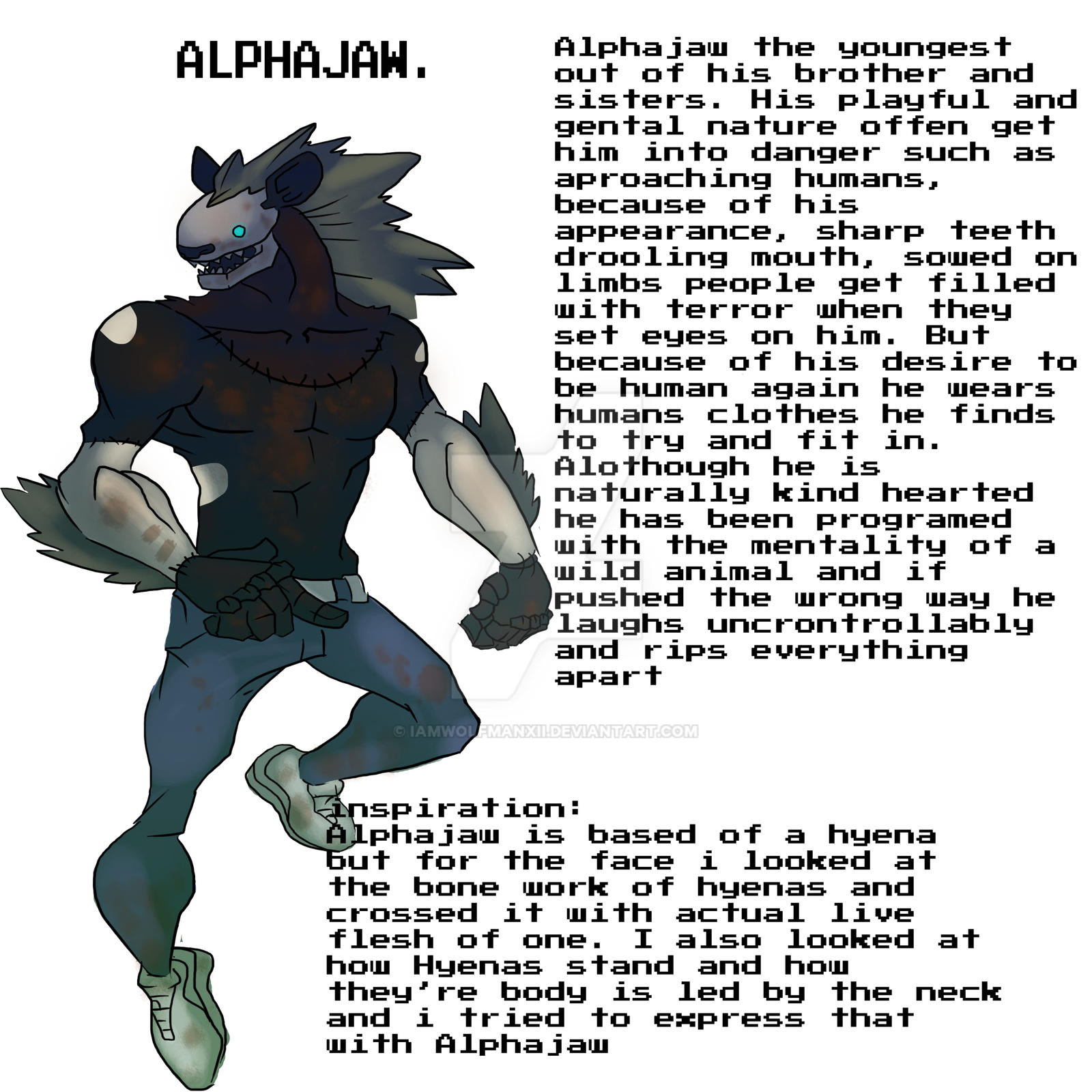 Alphajaw by iamwolfmanxii on DeviantArt