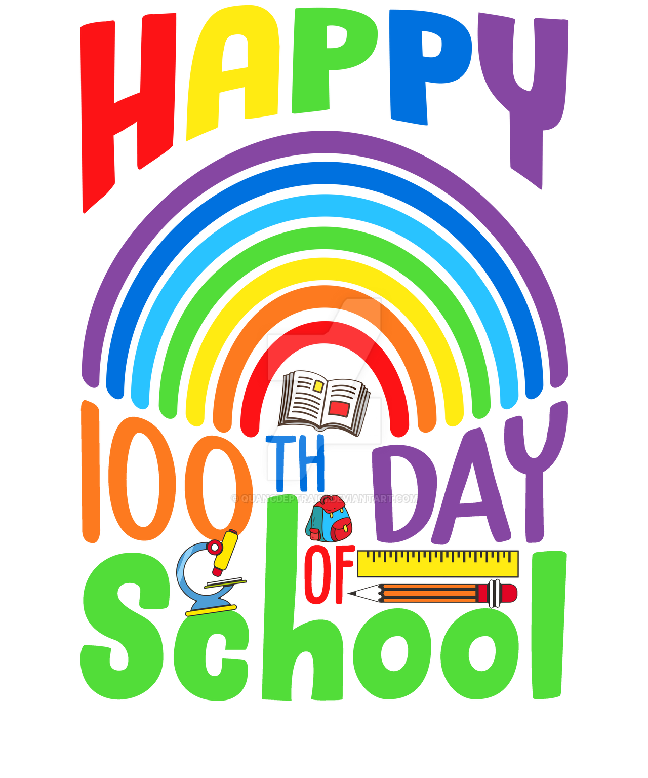 Happy 100th Day by QuangDepTrai01 on DeviantArt